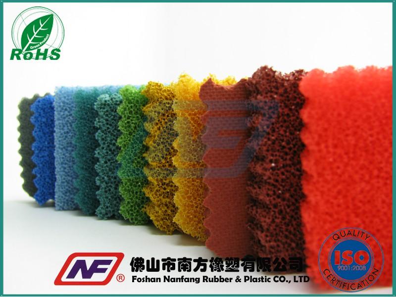 星空体育首页注册彩色耐高温发泡硅胶板